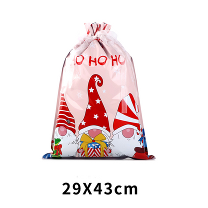Christmas Drawstring Gift Bags
