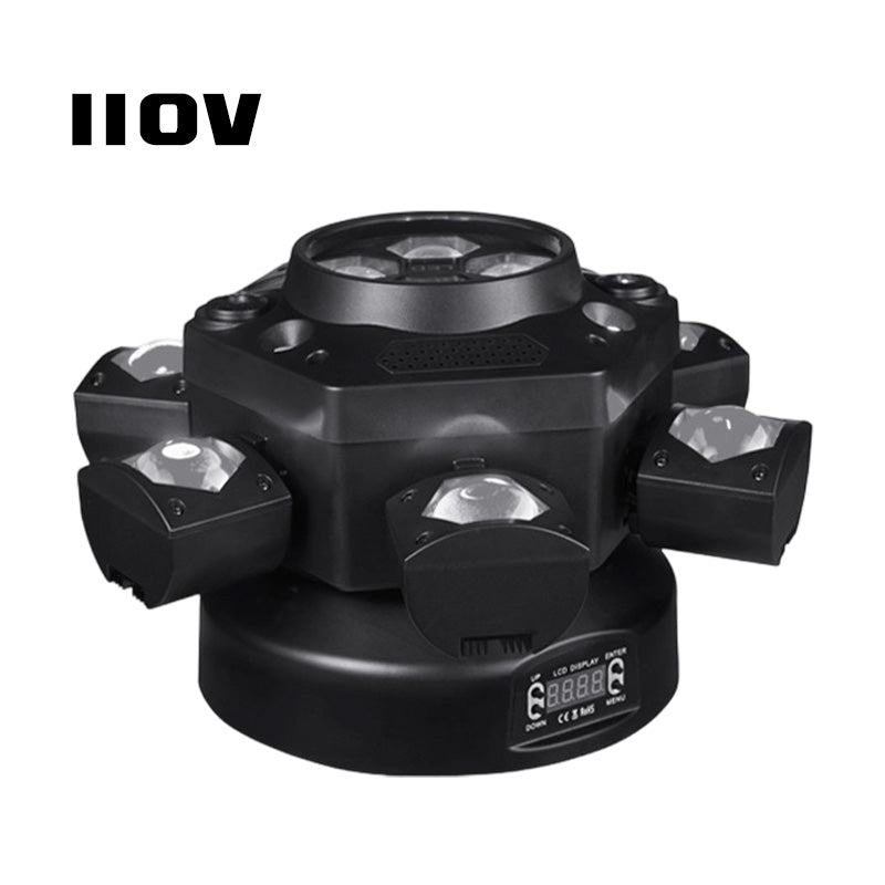 🎉Multi-Beam LED Atmosphere Light – 16 Colors, Remote Control & Easy Installation📦