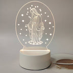 📢📢Jesus 3D Night Lamp & Religious Gifts