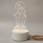 📢📢Jesus 3D Night Lamp & Religious Gifts
