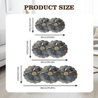 Flower Pattern Quick-Dry Bathroom Mat