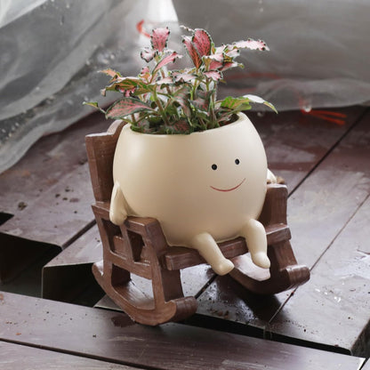 💝Playful Round Planter