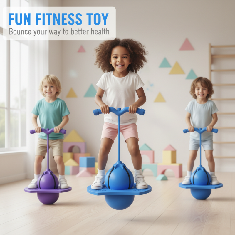 Pogo Jumper Ball for Kids & Adults