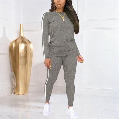 ⚡Women‘s 2-Piece Tracksuit – Long Sleeve Set, Comfortable & Stylish for Sport or Casual Wear 🧥✨