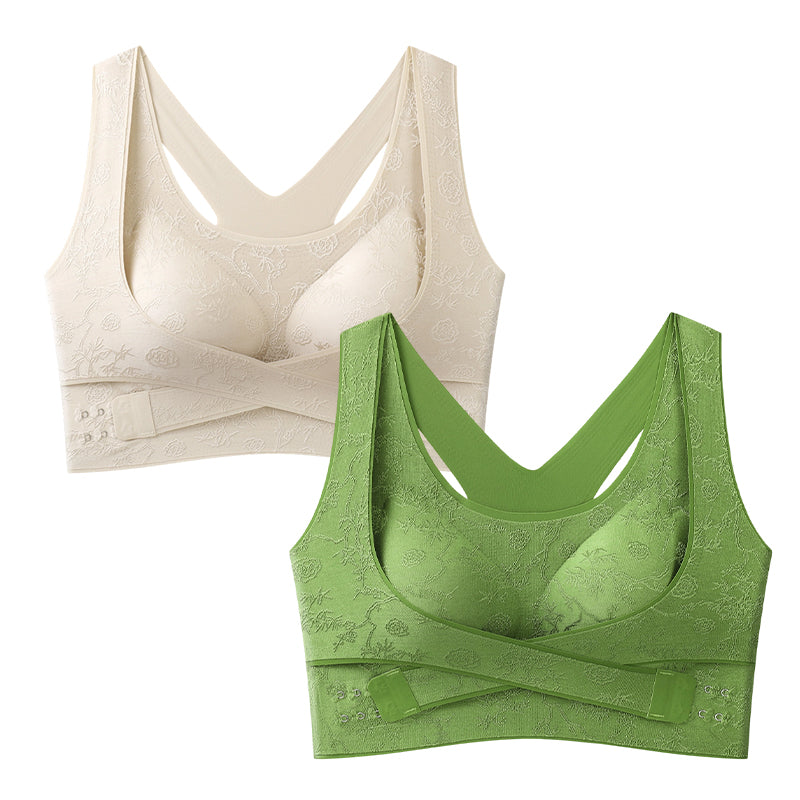 💖✨ All-Day Comfort Meets Perfect Shape! Criss-Cross Lift & Sculpt Bra👚⚡️