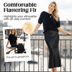 ✨👚Women’s Knit Top and Sequin Skirt 2-Piece Set💕