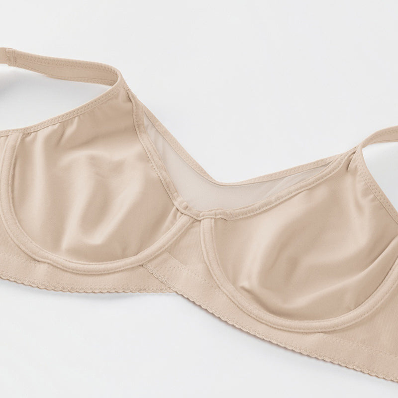 💐Women's Elegant Sheer Full Coverage Plus Size Bra