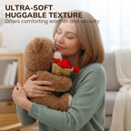 💖Animal Bear Gift with Rose Flower Bouquet