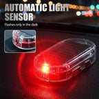 🚗 Solar Car Anti-Theft Light – solar + USB charged, auto-flashes at night. Realistic LED mimics active alarm – deters thieves without wiring. Heat-resistant, stick & go! 🛡️💡