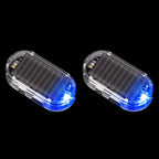 🚗 Solar Car Anti-Theft Light – solar + USB charged, auto-flashes at night. Realistic LED mimics active alarm – deters thieves without wiring. Heat-resistant, stick & go! 🛡️💡