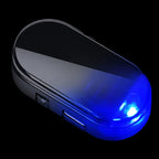 🚗 Solar Car Anti-Theft Light – solar + USB charged, auto-flashes at night. Realistic LED mimics active alarm – deters thieves without wiring. Heat-resistant, stick & go! 🛡️💡