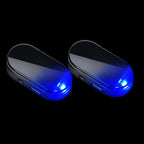 🚗 Solar Car Anti-Theft Light – solar + USB charged, auto-flashes at night. Realistic LED mimics active alarm – deters thieves without wiring. Heat-resistant, stick & go! 🛡️💡