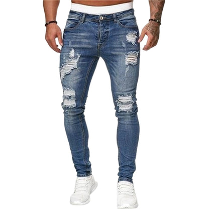 Men's Stylish Ripped Skinny Jeans