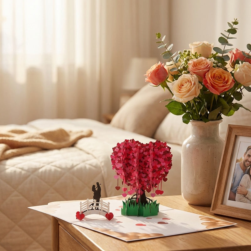 🔥Hot Sale Deals-3D Pop-Up Heart Tree Greeting Card