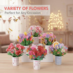 3D Pop-Up Bouquet Greeting Card