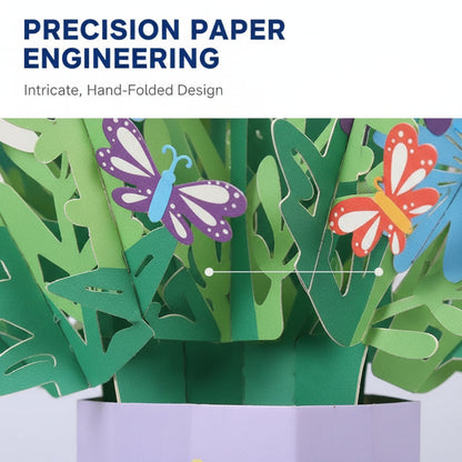 3D Pop-Up Bouquet Greeting Card