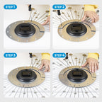 ✨🕰️ Creative Rhinestone Wall Clock – Silent, Minimalist Luxury for Living Room, Dining & Entryway! 💎🏡