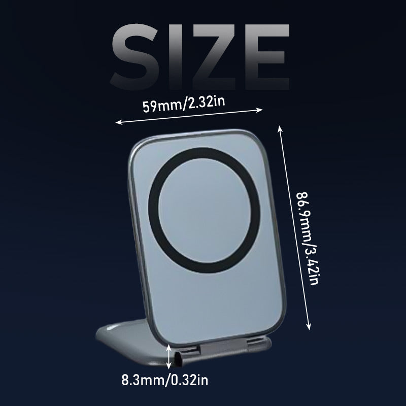 ✨Magnetic Strong-Hold Phone Mount—Sticks Like a Magnet, Stands Like a Rock!📱⚡