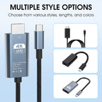 ✨🔥4K HD Type-C to HDMI Display Adapter