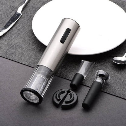 Electric Wine Opener Set - USB Rechargeable Corkscrew with 6 Accessories🍷🤹