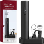 Electric Wine Opener Set - USB Rechargeable Corkscrew with 6 Accessories🍷🤹