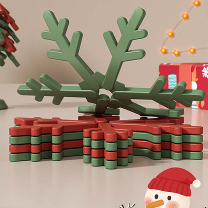 2-in-1 Christmas Tree Silicone Trivet