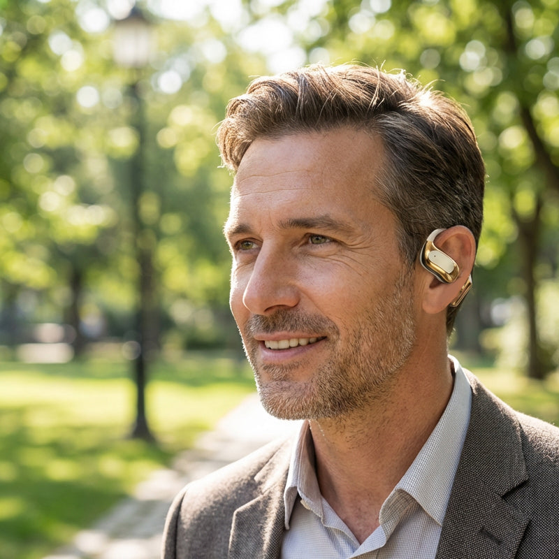 🎧 Open-ear Headphones with 72-hour Battery Life, Secure Fit for Workouts and Commutes ✨