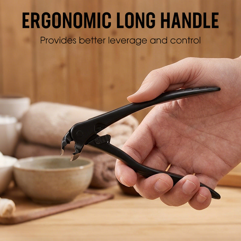 🔥Curved Stainless Steel Nail Clippers – Ergonomic and easy for seniors to use