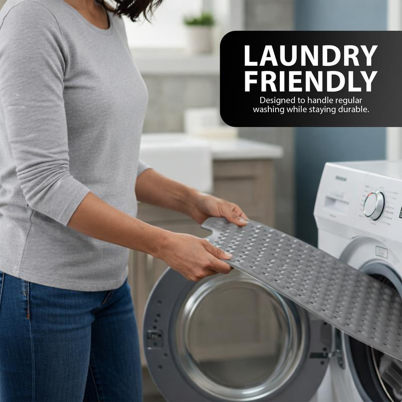 🔥 40"x16" Non-Slip Bathtub Mat with Suction Cups