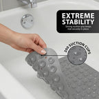 🔥 40"x16" Non-Slip Bathtub Mat with Suction Cups