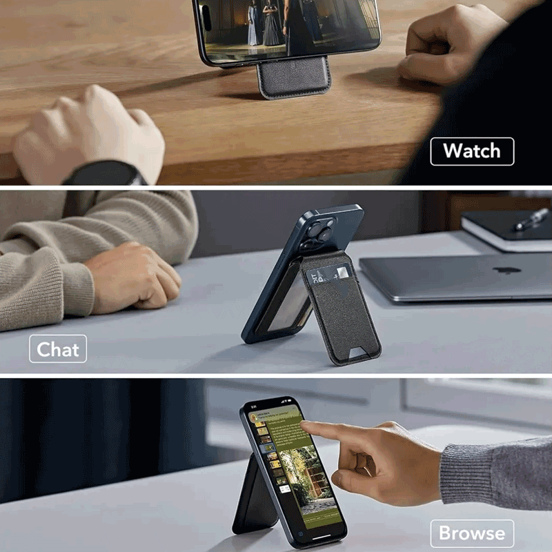 ⏳Time-Limited Special⏰Magnetic Adjustable Phone Stand Wallet Card Holder