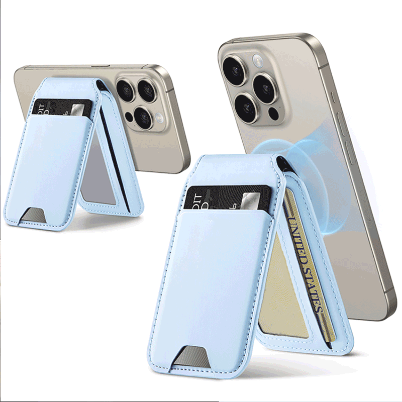 ⏳Time-Limited Special⏰Magnetic Adjustable Phone Stand Wallet Card Holder