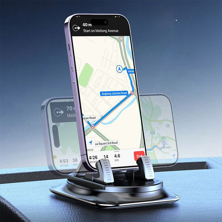 🚗 Car Phone Holder — 360° Rotation 🔄 + Fully Adjustable Angle, Fits All Phones💫, Rock-Solid Stability Even on Bumpy Mountain Roads!📱🌀