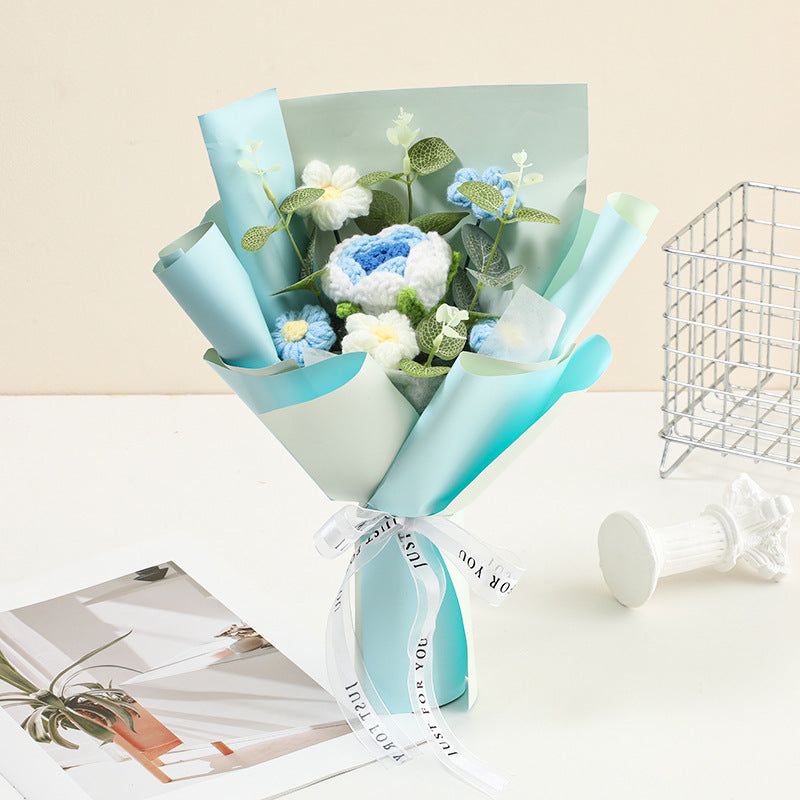 🔥Handmade Delicate Crochet Flower Bouquet