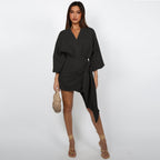 Women's V-Neck Wrap Dress