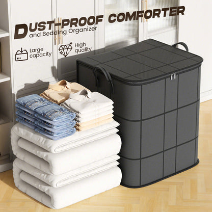 🔥Dust-Proof Comforter and Bedding Organizer