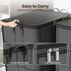 🔥Dust-Proof Comforter and Bedding Organizer