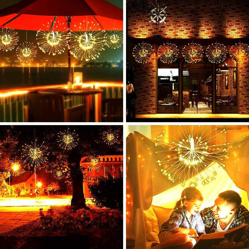 🔥Solar Firework String Lights for Yard & Parties