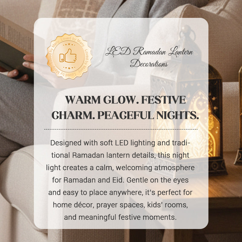 LED Ramadan Lantern Decorations