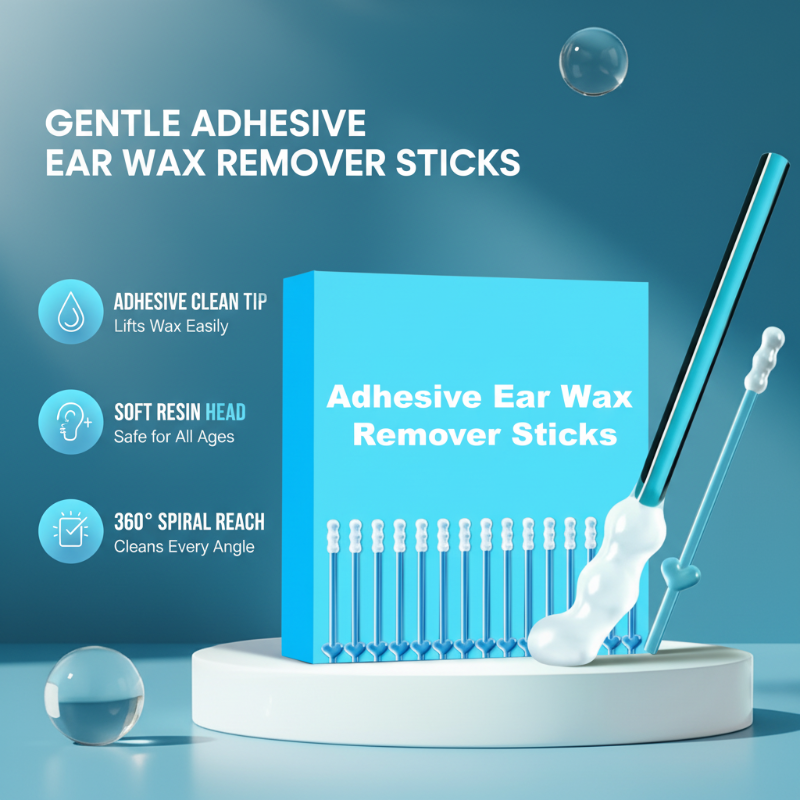 🥳Buy 1 Get 1 Free🦻 Reusable Earwax Remover with Soft Adhesive Tips – Removes wax effectively without cotton mess 🧼👂