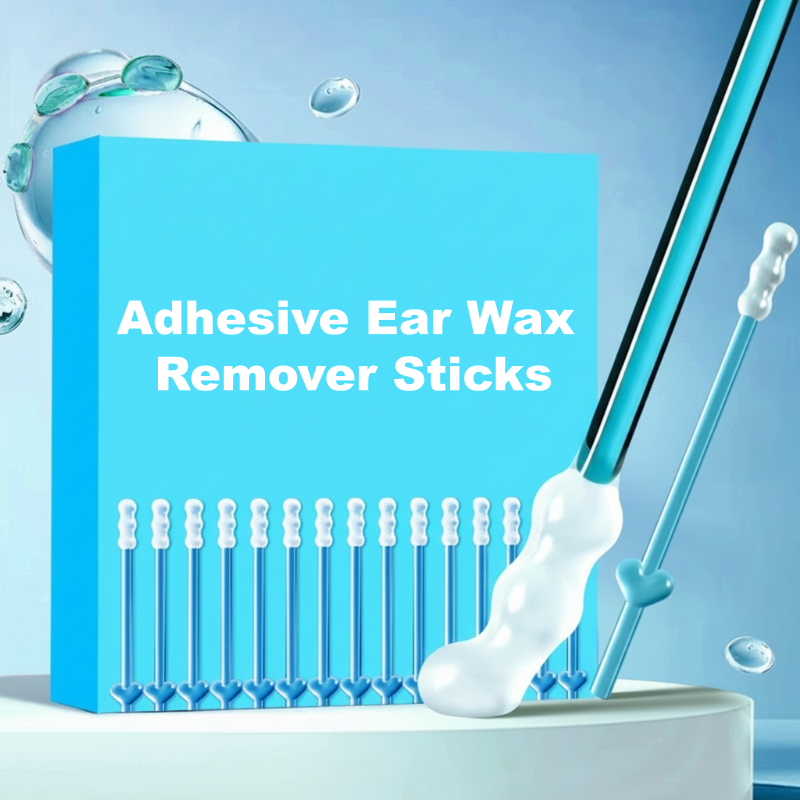 🥳Buy 1 Get 1 Free🦻 Reusable Earwax Remover with Soft Adhesive Tips – Removes wax effectively without cotton mess 🧼👂