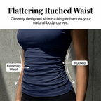 Women's Sporty Two-Piece Pleated Skirt Set