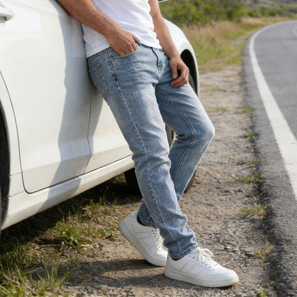 Men's Modern Slim Fit Stretch Jeans