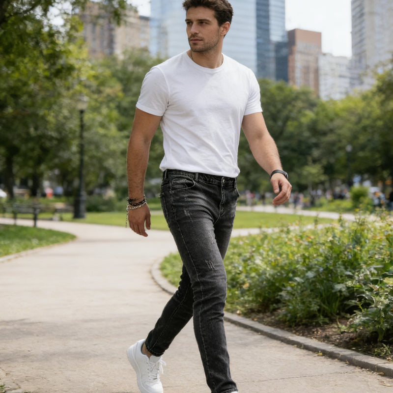 Men's Modern Slim Fit Stretch Jeans