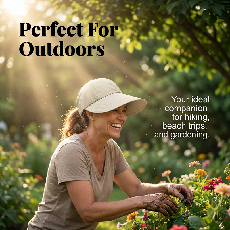 🧢  Women's Wide-Brim Sun Hat – UV Protection, Quick-Dry Fabric & Breathable Comfort 🌊