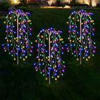 ✨ Solar Garden Lights Outdoor Decor – 100 LEDs, IP55 Waterproof, Easy Install 🌙