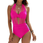 ⏳Time-Limited Special⏰Women's Tummy Control Halter Swimsuit