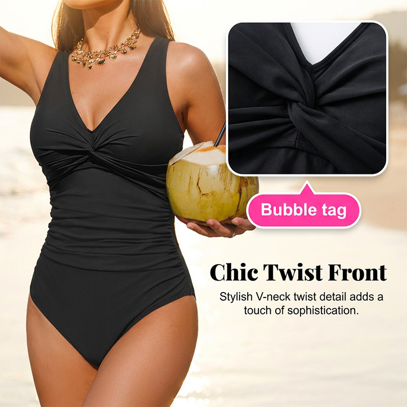 Women's Tummy Control One-Piece Swimsuit