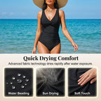 Women's Tummy Control One-Piece Swimsuit