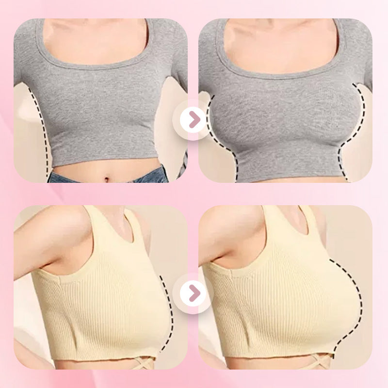 Strapless Push-Up Bra – 360° Non-slip, Wireless & Breathable. 🛡️✨